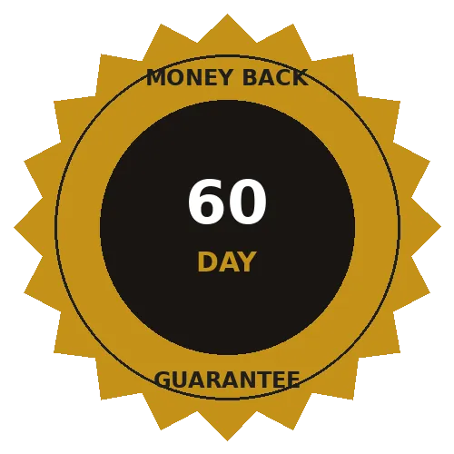 60 day money back guarantee