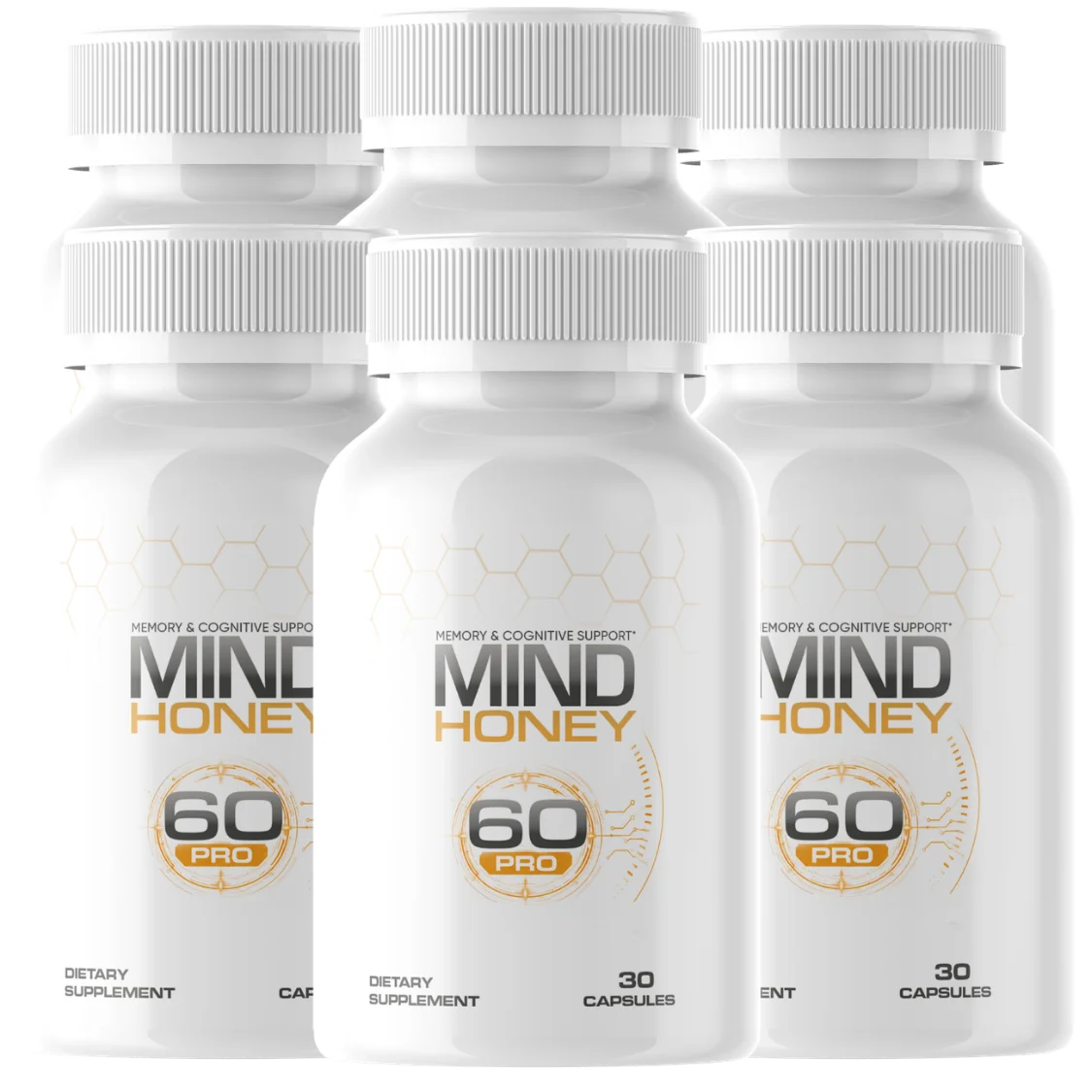Mind Honey 60 PRO six bottle set